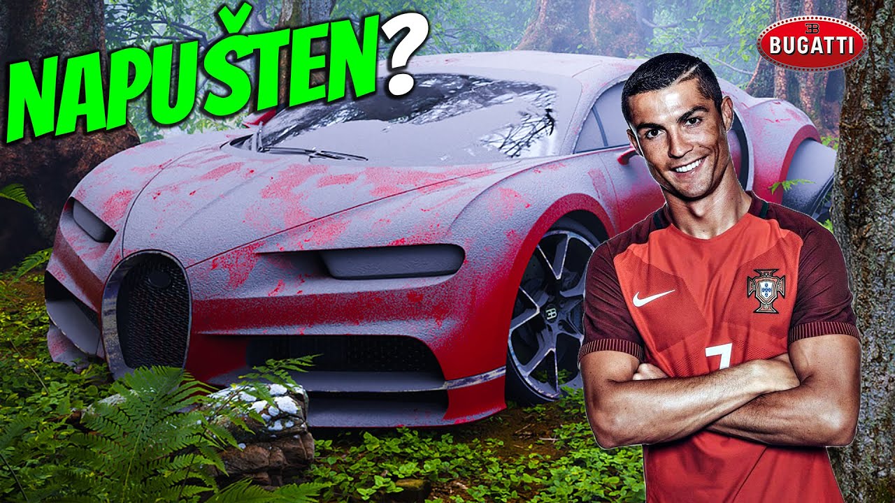 PRONAŠAO NAPUŠTEN RONALDOV BUGATI U ŠUMI, PALI LI?