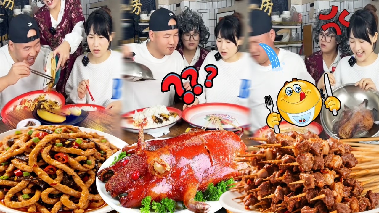 蠢老公自以为聪明，还嘲笑我只有空签子，最后看见我锅盖上的烤乳猪，当场气哭了！【王大爷的夫妻日常】