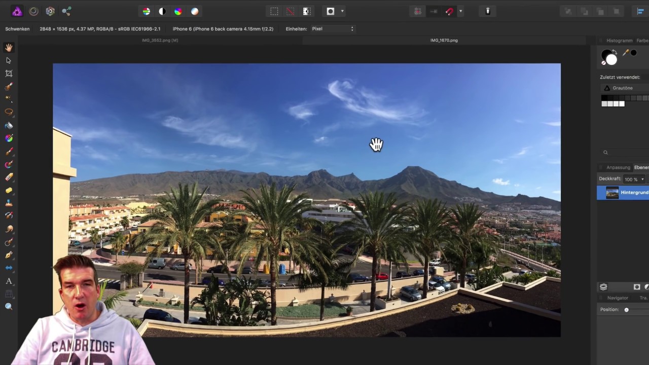 Affinity Photo - Teil 23: Himmel austauschen