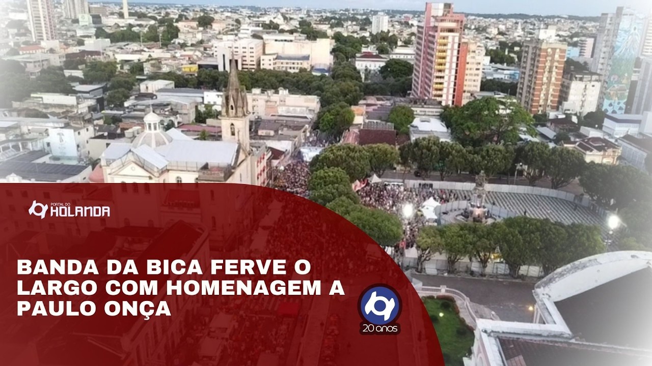 Banda da Bica agita o Largo em homenagem a Paulo Onça