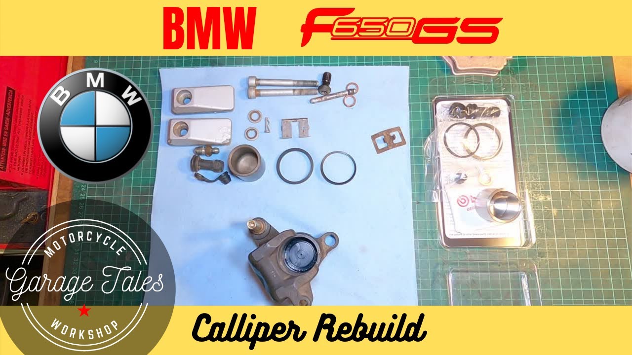 Ремонт заднего суппорта BMW F650GS