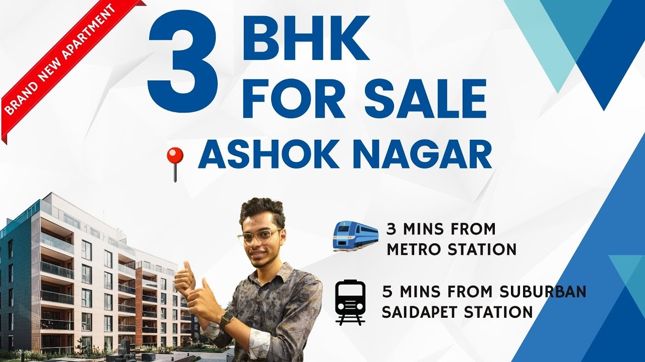 Luxurious 3 BHK for Sale in Ashok Nagar, Chennai | 98840 15979 |  Bang on Main Road