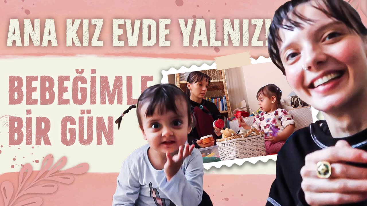Anne Kız Evde Yalnız! &Acirc;l&acirc; Ta&ccedil;lı ile Firuze Birlikte Neler Yapıyorlar? Bebeğimle Bir G&uuml;n