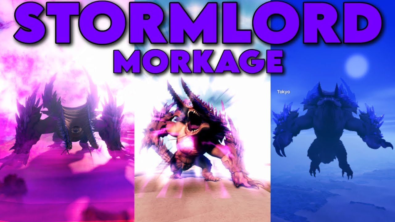 STORMLORD MORKAGE FULL SHOWCASE ! (Kaiju Universe)