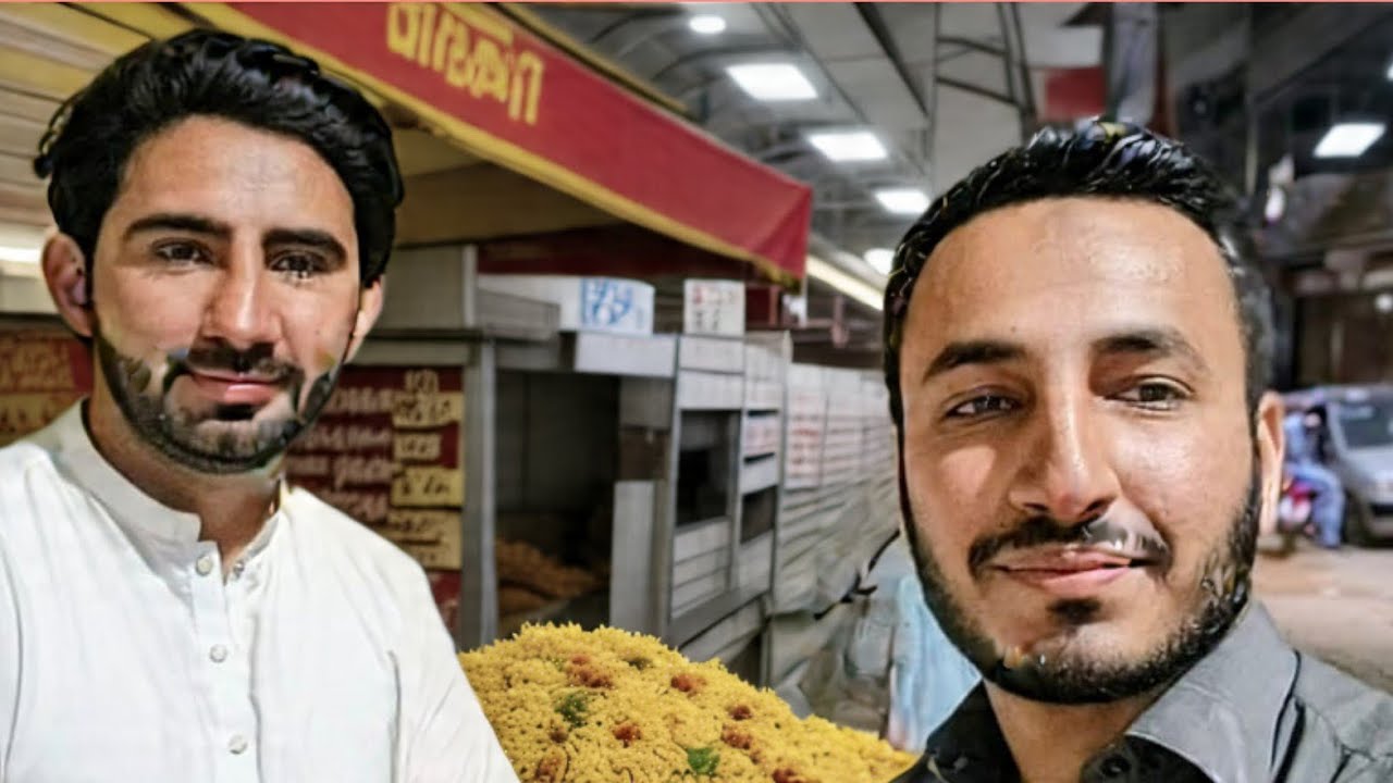 We went to the super store | And also grabbed some Biryani from the stall | waseem khona