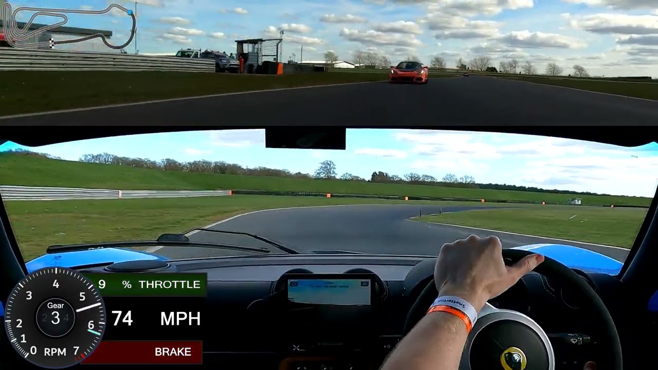 Snetterton 31/03/25 - Paul & Stewart in Lotus Exige 410's - Afternoon