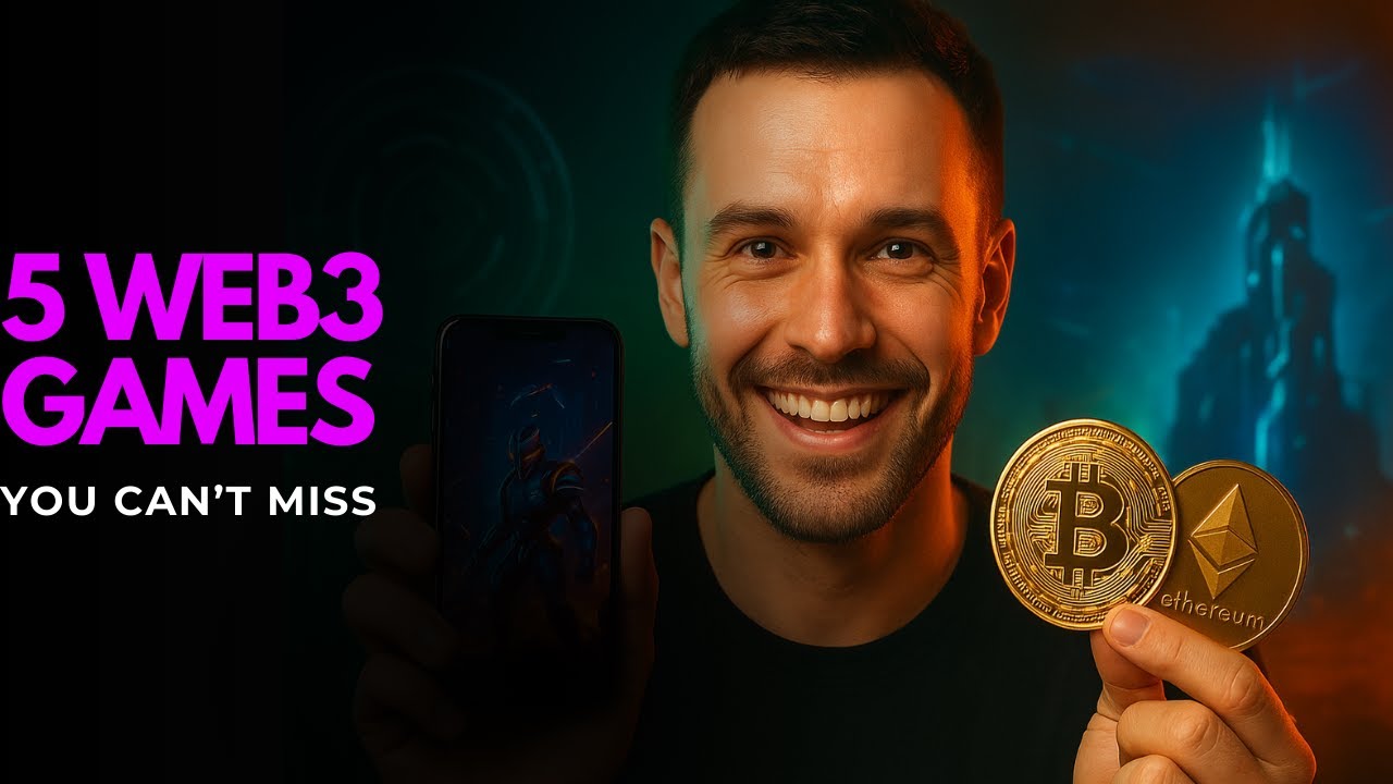 Top 5 Web3 Games That Will Explode in 2025 (P2A + P2E Breakdown)
