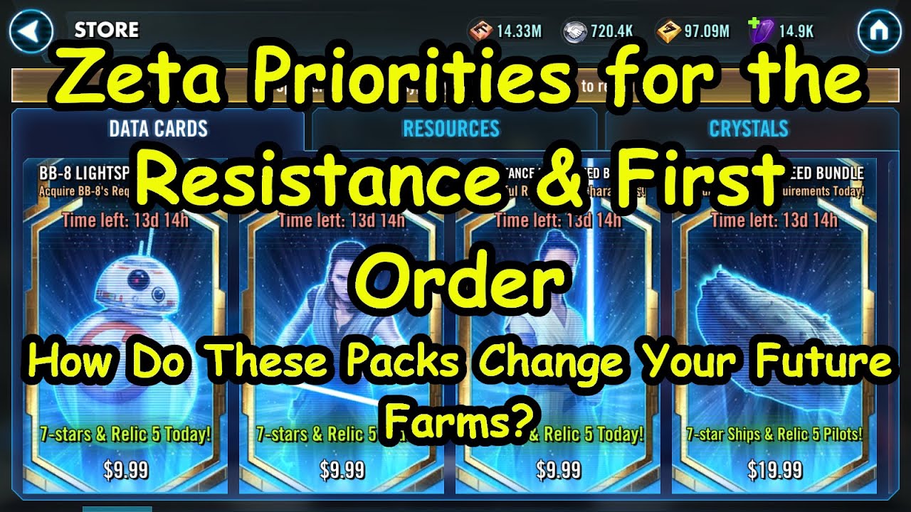 So You Bought a GL - Who to Zeta First and How Does Your Farming Plans Change