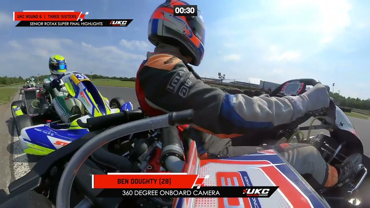 Ultimate Karting Champs. 2022, Rd 6, Wigan, Senior Rotax Super Final