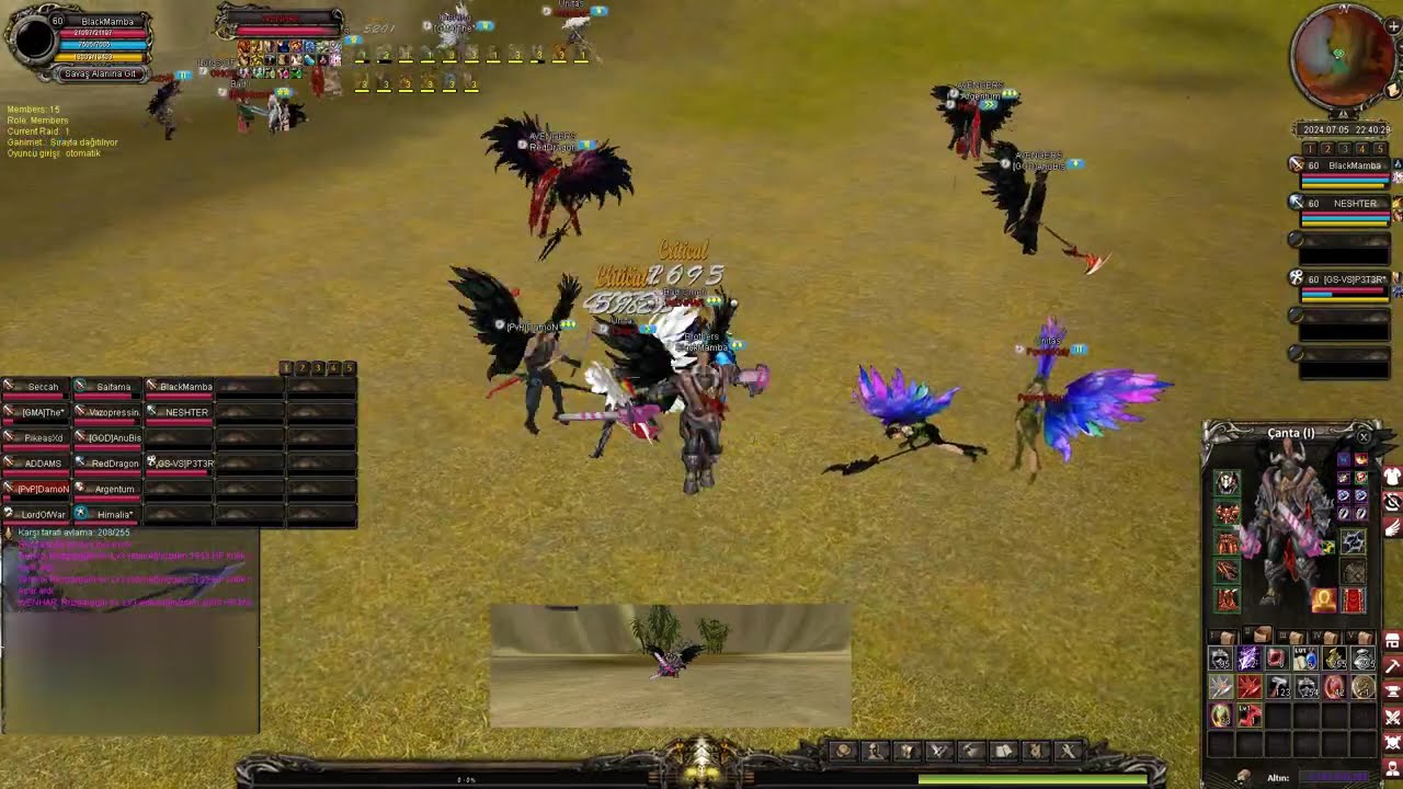 Shaiya Atlantis Çöl 1 PvP