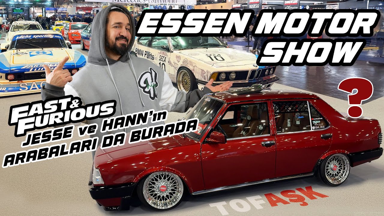Almanya Essen Motor Show ve Fuarın En İyileri !