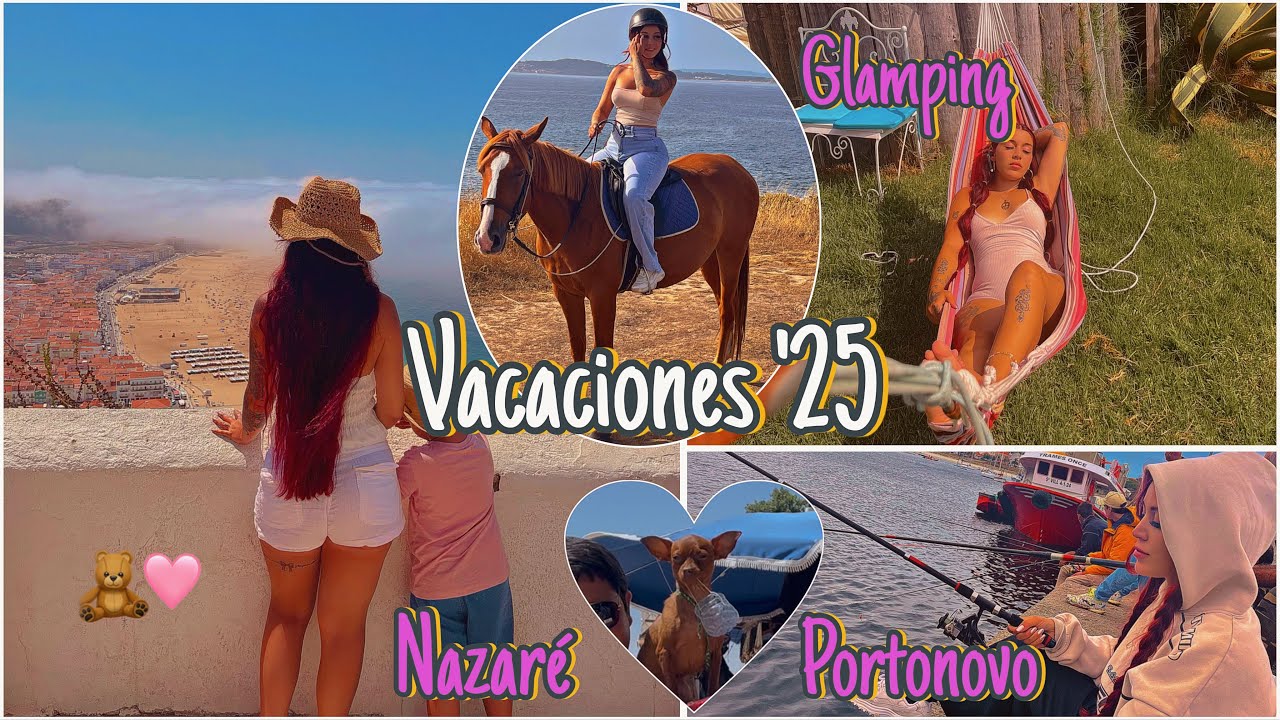 🌊🩵 Vacaciones en Portonovo y Nazaré 🩷🏖️✨ ‘25 || buuubbu