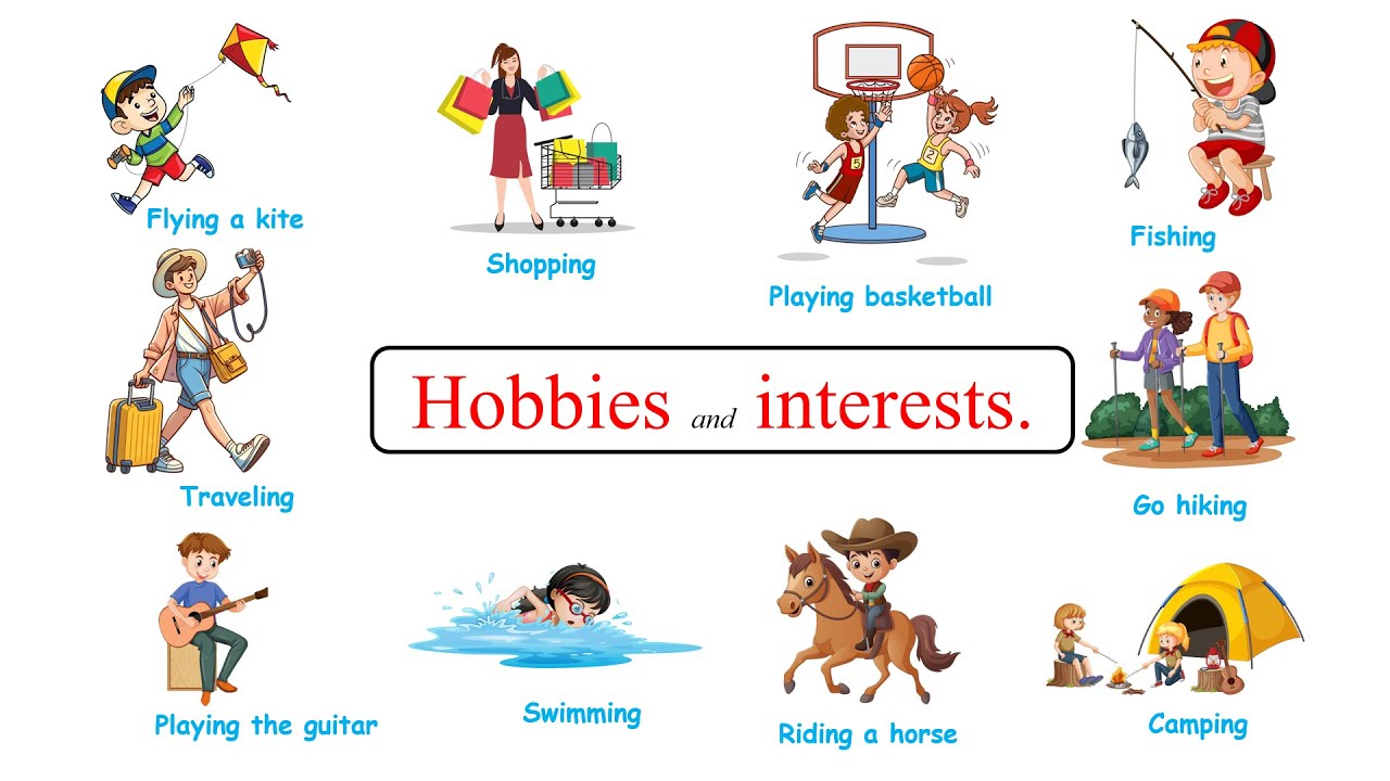 Hobbies and interest in English