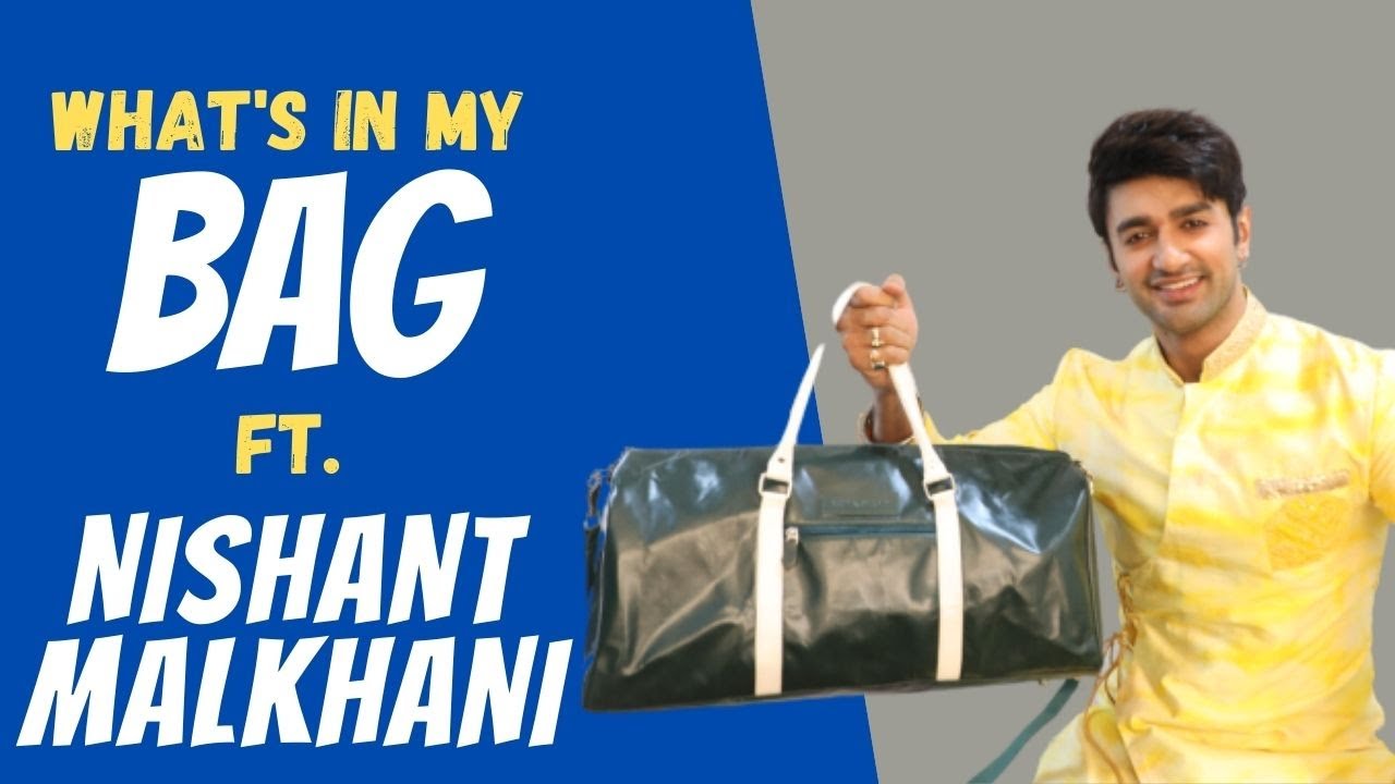 Nishant Malkhani shares what&rsquo;s in his bag; reveals secrets from the set and gym