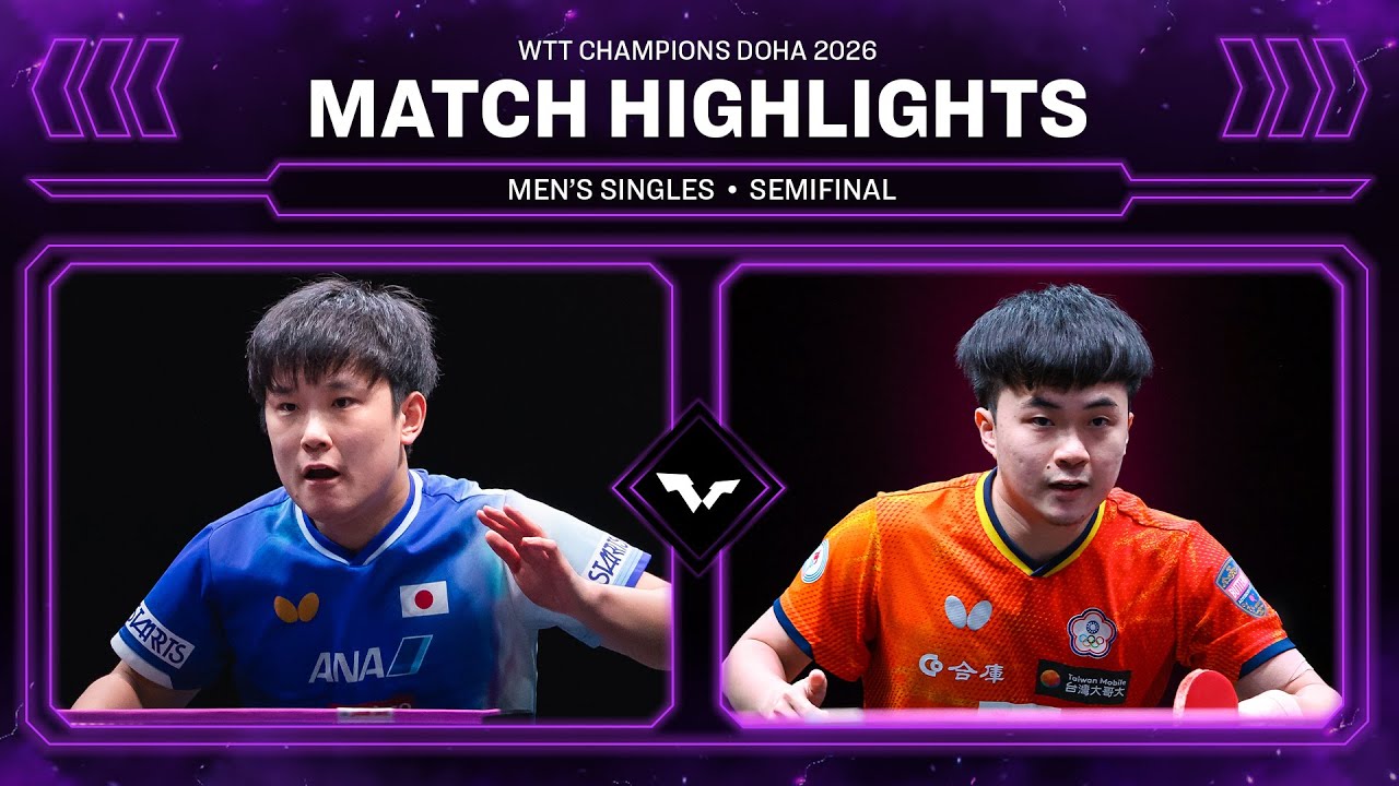 Tomokazu Harimoto vs Lin Yun-Ju | MS SF | WTT Champions Doha 2026