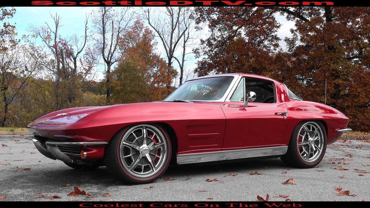 Шедевр Corvette Pro-Touring 1963 года: LT4, 6-ступенчатая коробка передач и салон Pro Auto Custom...
