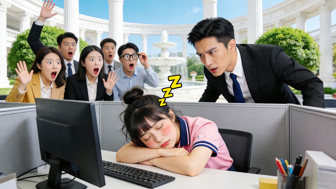 CEO de 40 anos odiava preguiçosos, mas se apaixonou pela estagiária que dormia no serviço.