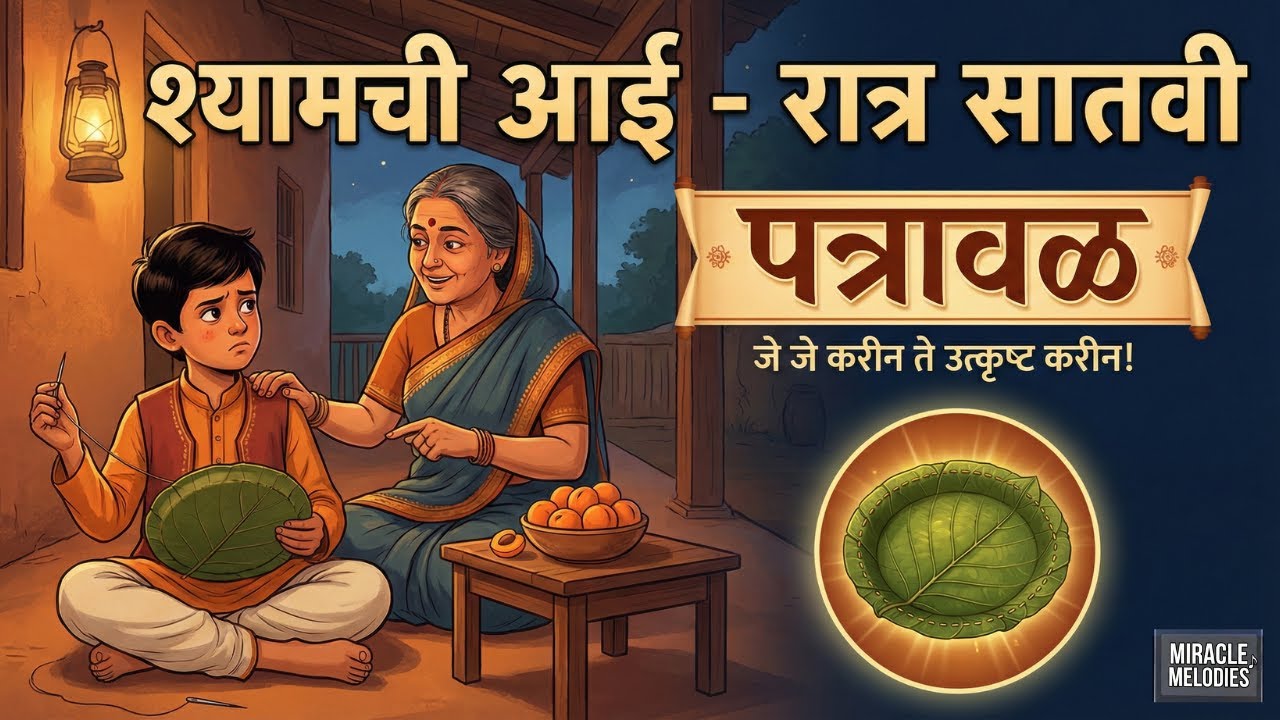 श्यामची आई - रात्र सातवी | पत्रावळ | कामातील उत्कृष्टतेचा धडा