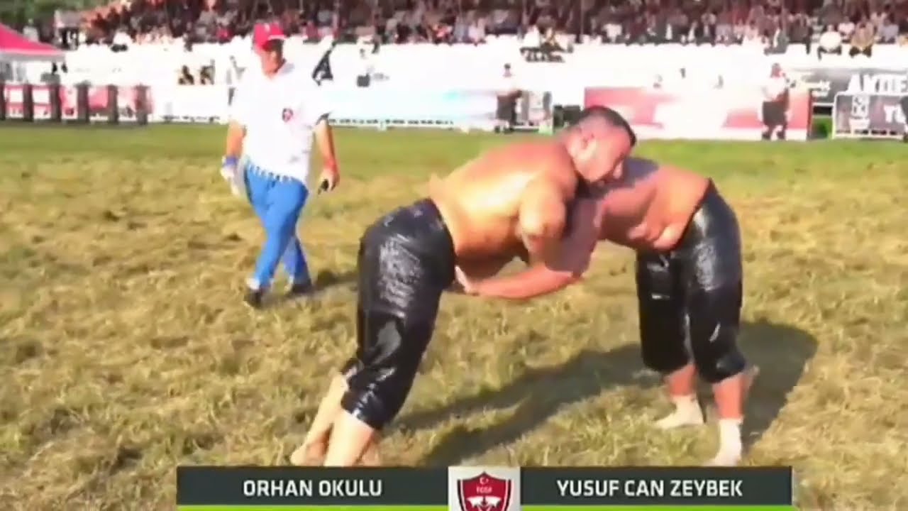 CW Enerji Yağlı Güreş Ligi Manavgat Yağlı Güreşleri Final Başpehlivan Orhan Okulu&Yusuf Can Zeybek