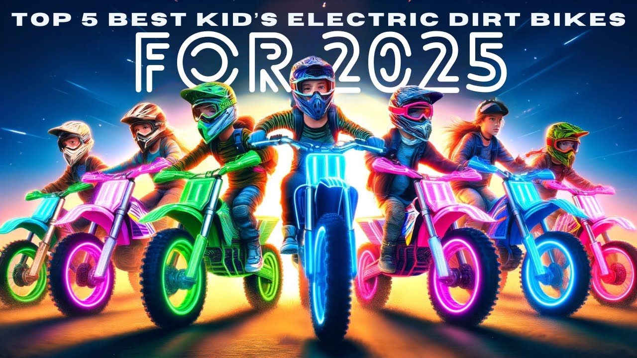 Top 5 Best Electric Dirt Bikes For Kids In 2025 | Get The Best Dirt E-Bikes For Your Kids!