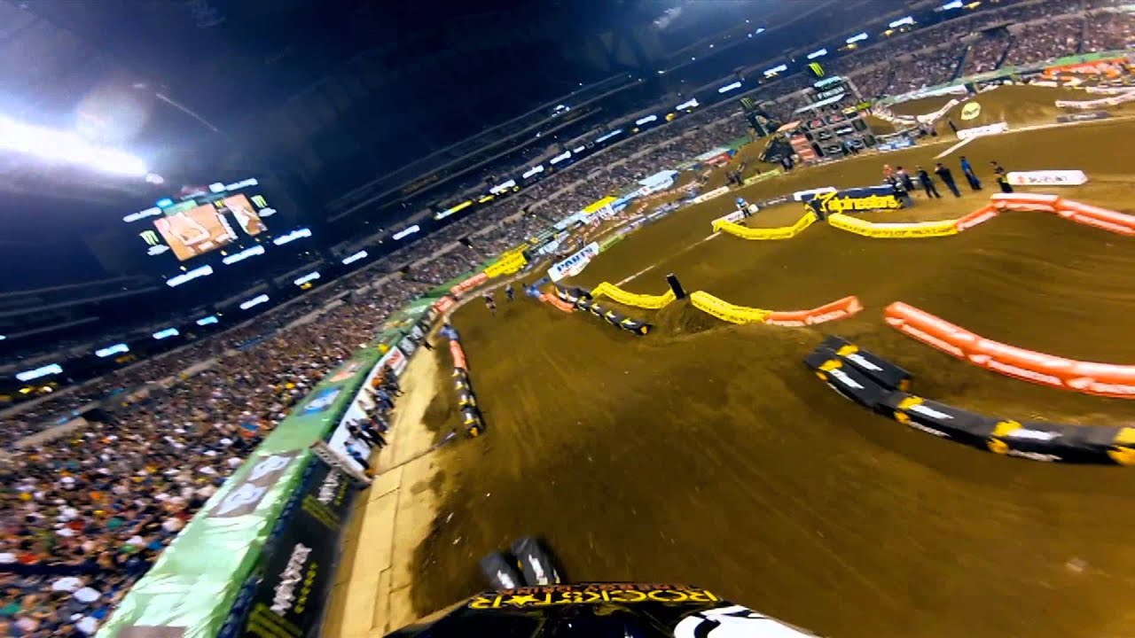 GoPro HD: Kyle Peters Main Event 2012 Monster Energy Supercross Indianapolis