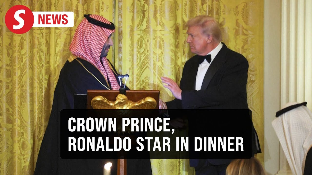 Black-tie dinner in honour of Crown Prince of Saudi Arabia