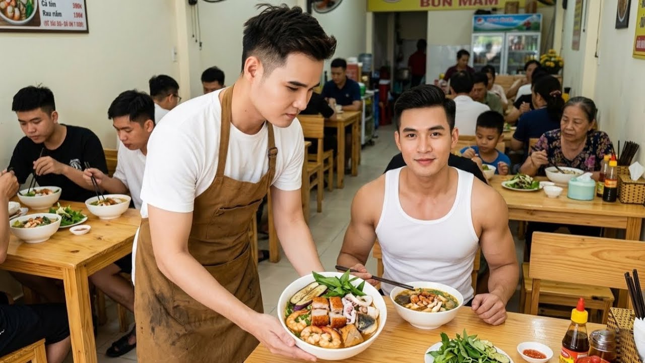 4 GIỜ SÁNG CÓ ANH KHÁCH GHÉ ĂN MỞ HÀNG | QUÁN BÚN MẮM HUY ĐIỀN