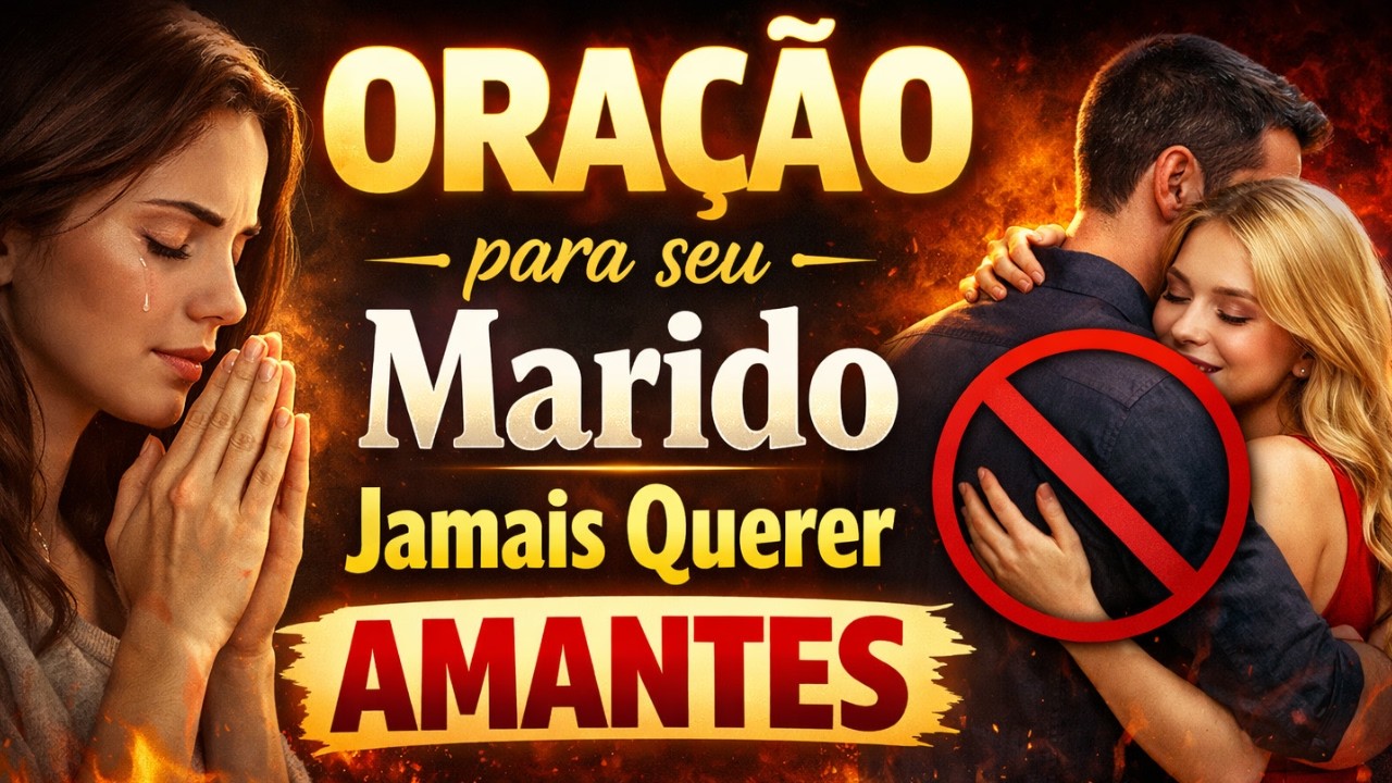 ORAÇÃO para seu Marido Jamais Querer amantes