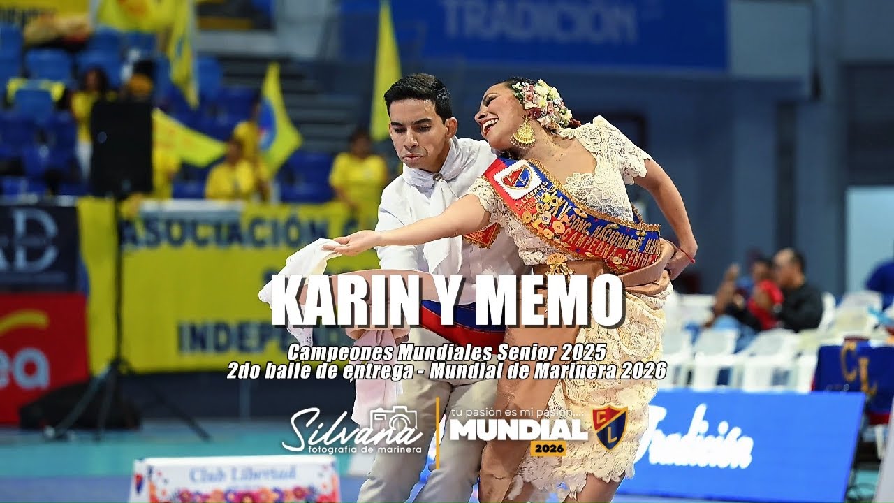 KARIN MEZA Y MEMO SUERO - CAMPEONES MUNDIALES SENIOR 2025 - BAILES DE ENTREGA