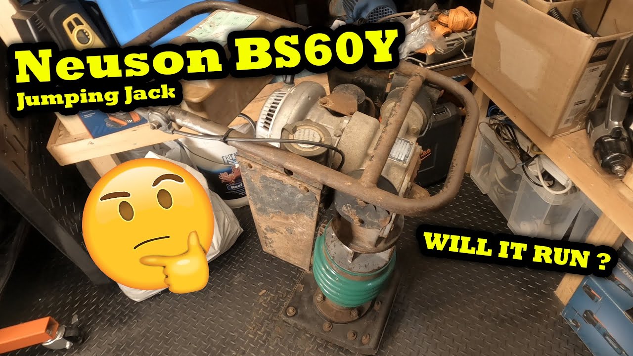 Neuson BS60Y Wacker Jumping Jack Bellows Boot Replacement Bing 33 Carburetor Rebuild [Trench Rammer]
