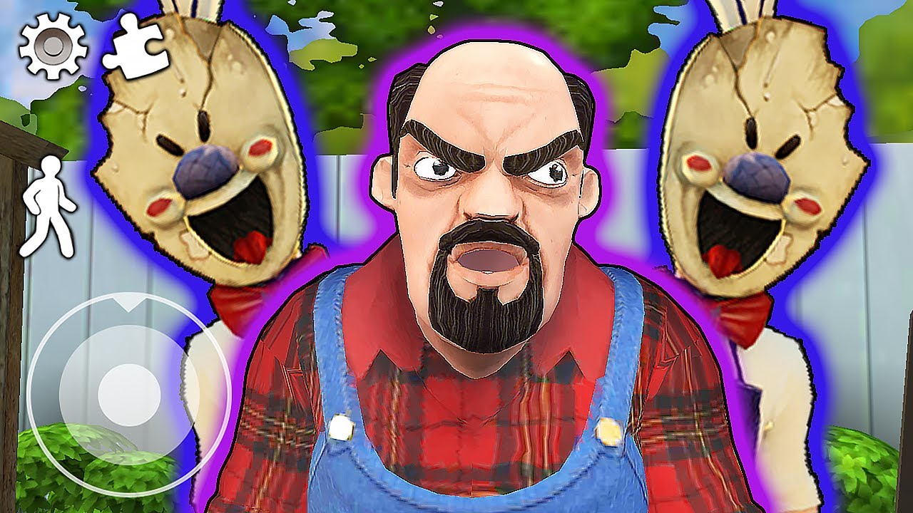 Смешные моменты в игре Scary Stranger 3D || Эксперименты с Бобом 01