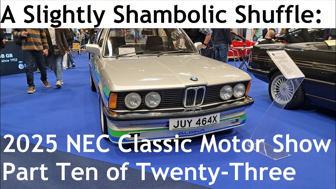 Слегка сумбурная перестановка: NEC Classic Motor Show 2025 — часть десятая из двадцати трёх