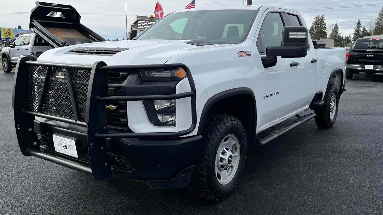 2021 Chevy 2500 6.6l Gas 4x4 ((1-Owner, 101K Miles!))