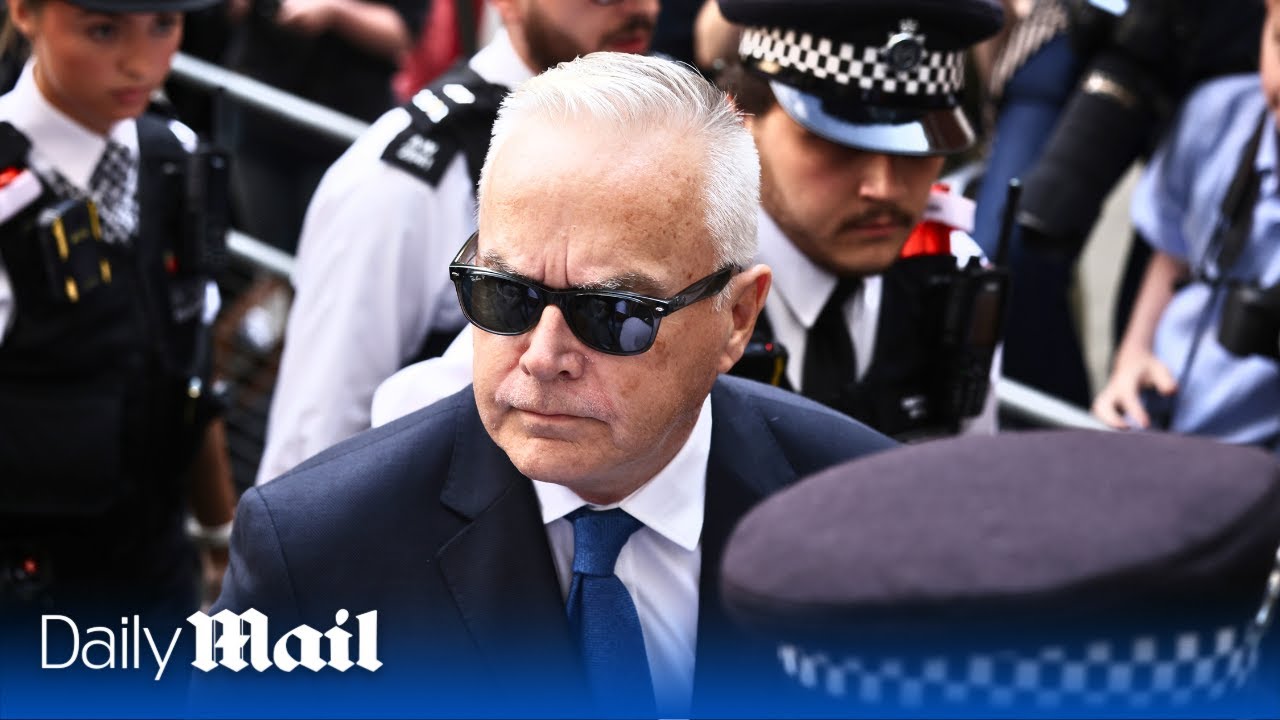 LIVE: Former BBC star Huw Edwards arrives at court to face charges