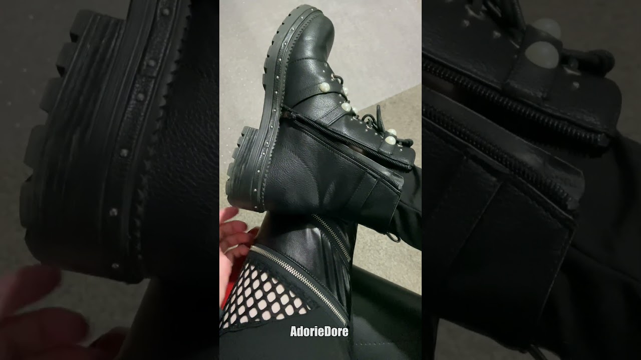 Taking my boot off