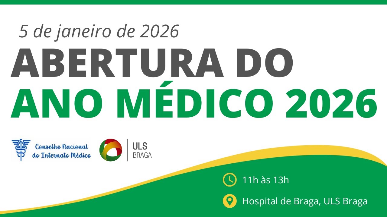 Sessão Solene de Abertura do Ano Médico 2026