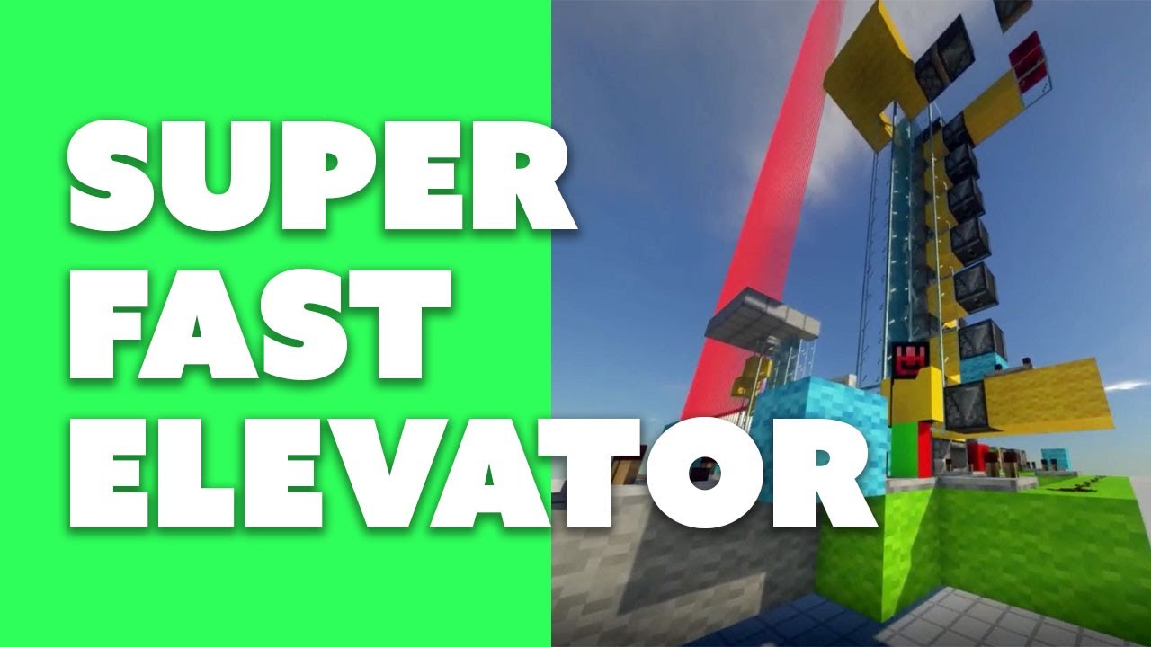 Minecraft Soul Sand Water Elevator Designs!