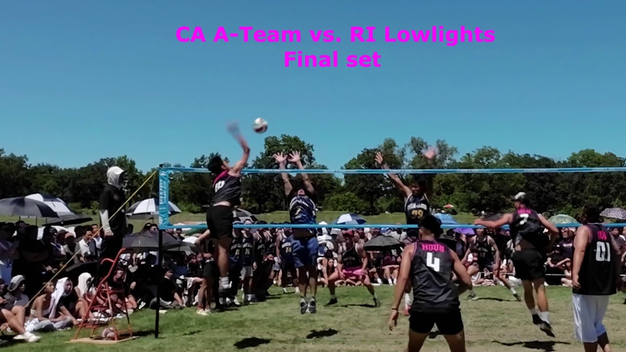 J4 RI Lowlights vs. CA A-Team.  One of the best volleyball match 2nd set
