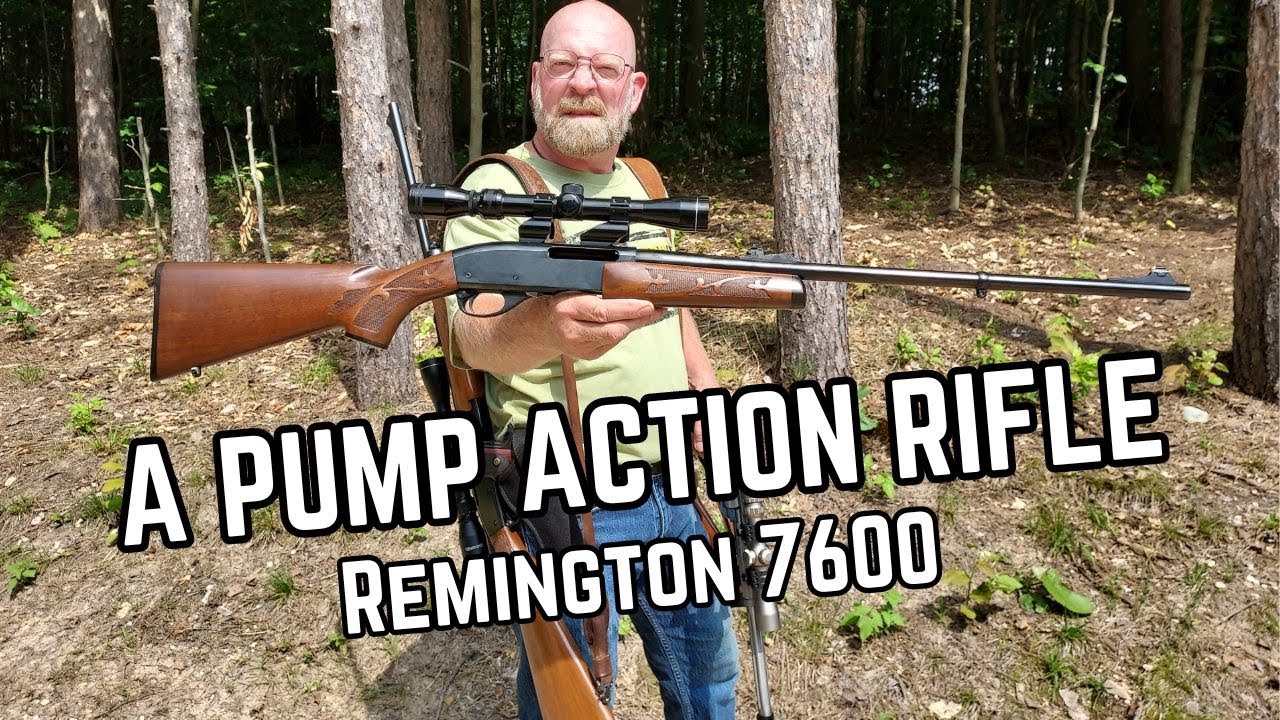 Помповая винтовка! Remington 7600