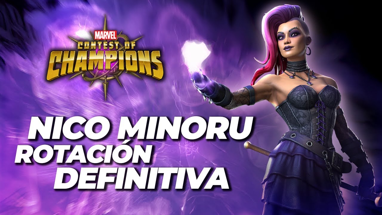 Te ENSEÑO a JUGAR con NICO MINORU como todo un PRO en menos de 2 MINUTOS | MCOC