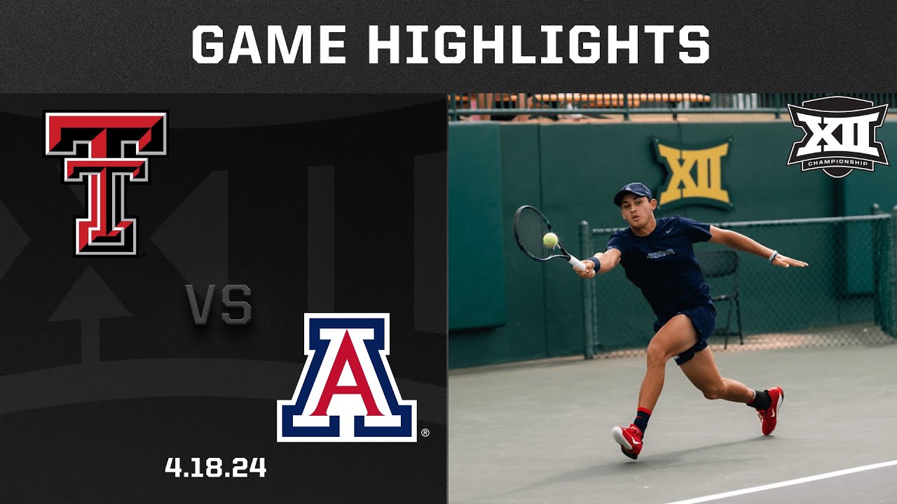 Texas Tech vs. Arizona Highlights | 2025 Big 12 Men's Tennis Championship Match 4