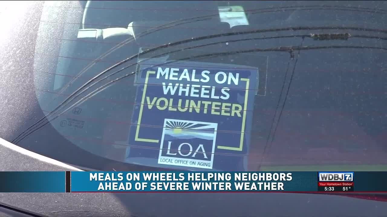 Meals On Wheels Helps Neighbors Ahead Of Winter Storm