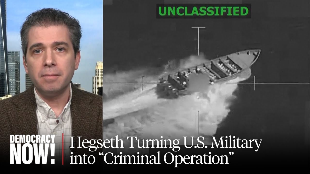 Could Hegseth Face War Crimes Probe for Killing Survivors of U.S. Boat Strike?