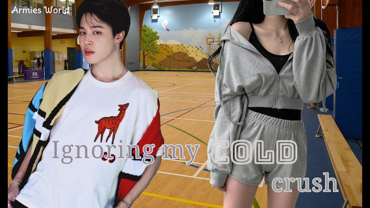 Ignoring my cold crush [ Jimin FF ] { oneshot }