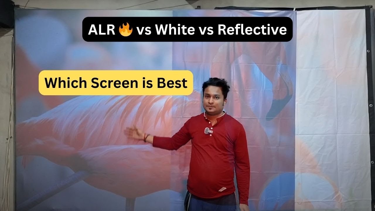 ALR vs White vs Reflective Screens Explained | Which Projector Screen Is Best in 2026?