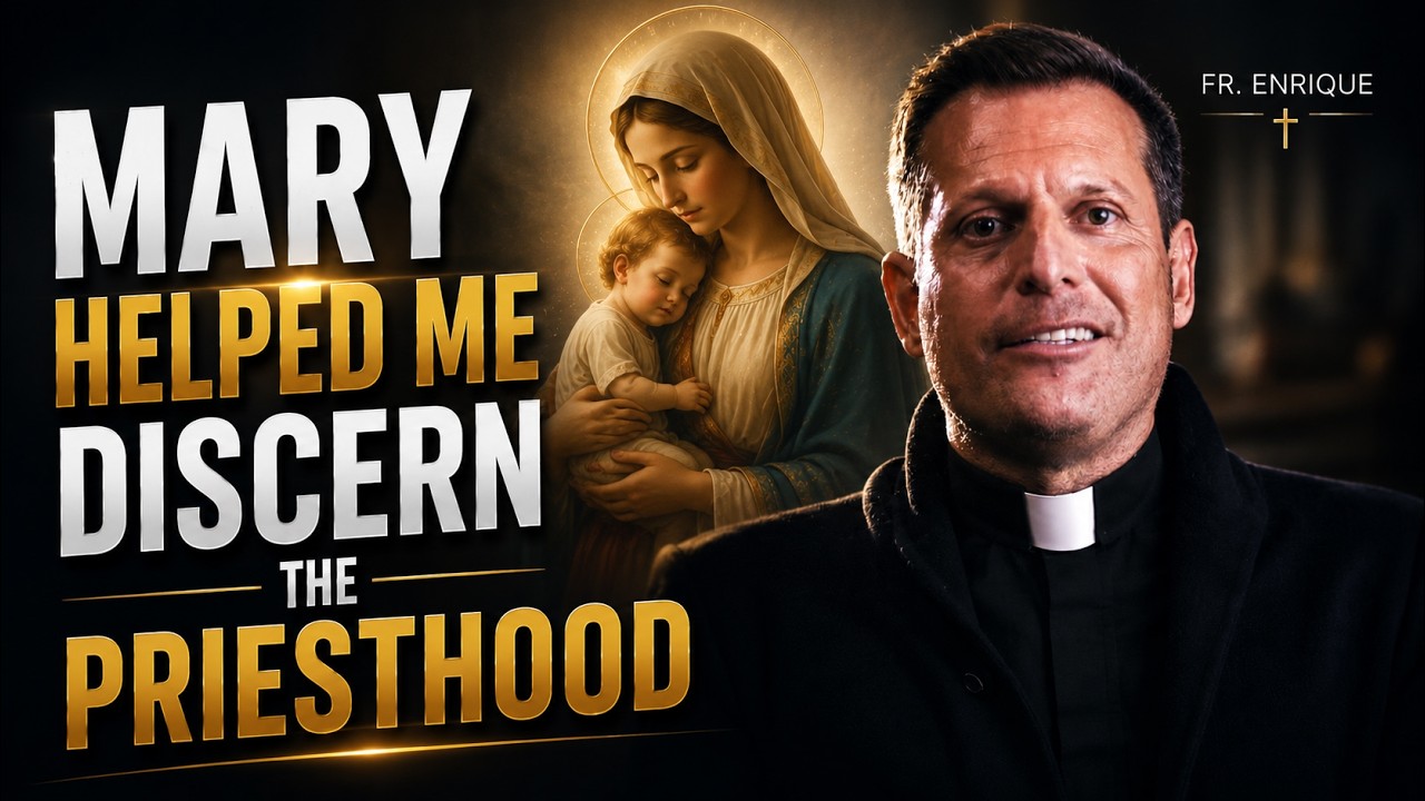 Mary Helped Me Discern My Priestly Vocation - Fr. Enrique Salvo Testimony | Catholic