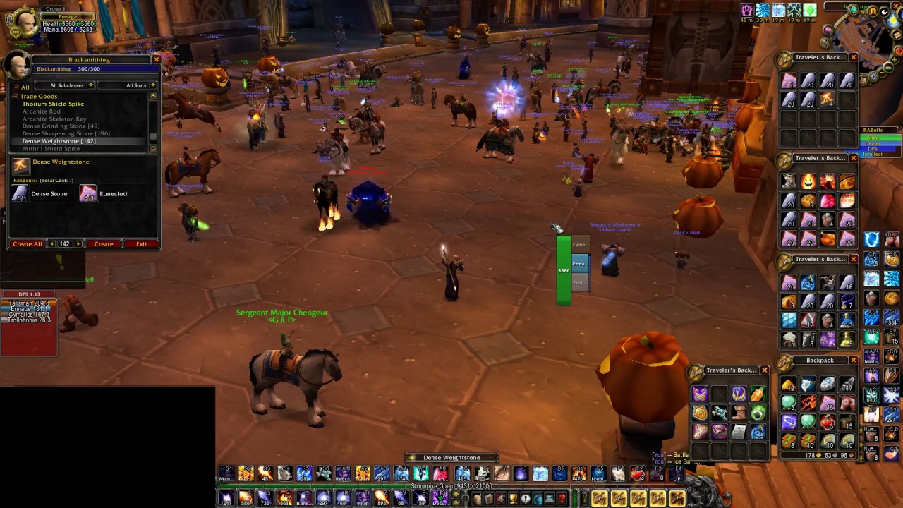 Vanilla WoW #39 - Alterac Valley / Stratholme / BRD Lava Run