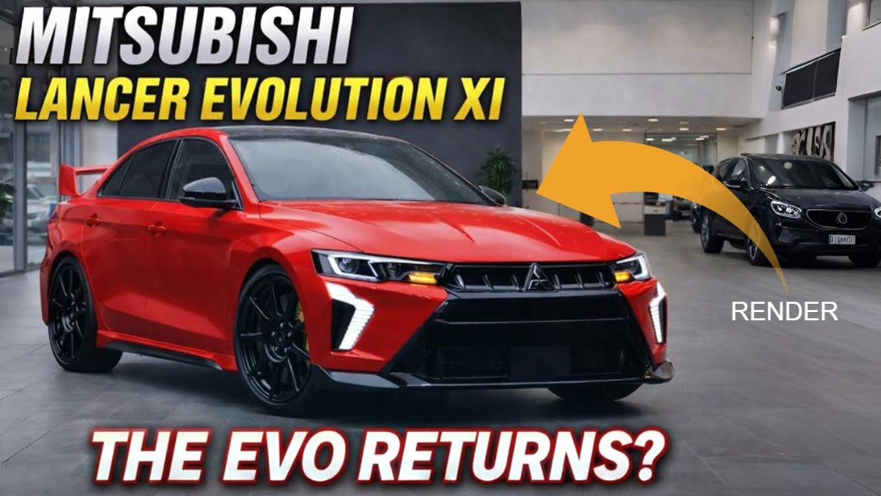 Как мог бы выглядеть современный Mitsubishi Lancer Evolution XI