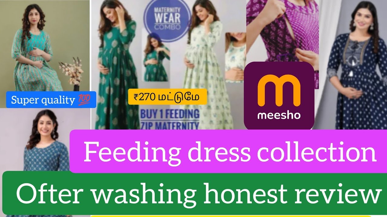 💥Feeding dress| maternity kurtis collection💁 ofter washing honest review tamil 💯