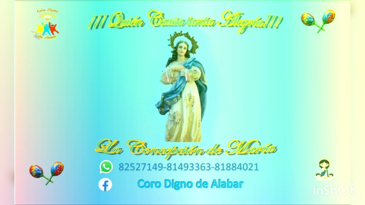 Salve , Salve cantando a María